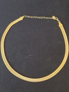 Melinda Maria Serpent Herringbone Necklace NWT Choker Necklace